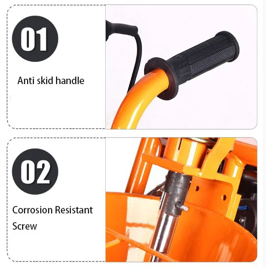 Cement Concrete Spraying Machines Polyurethane 2mm Plaster Spray Pump