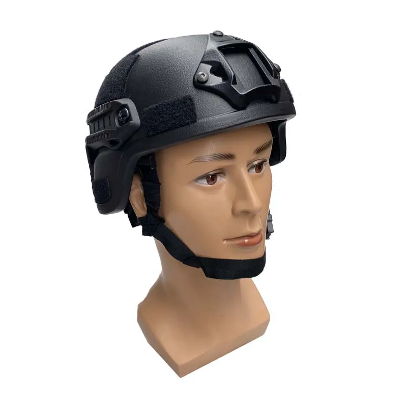 
Bulletproof helmet NIJ IIIA- 9mm Protection level Aramid Material Head armor Mich2000 Multifunctional for Army Use 