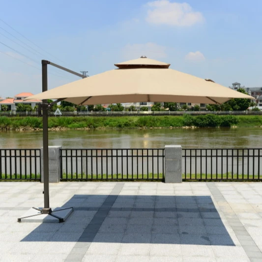 Wholesale High Quality Heavy Duty Large Outdoor Umbrella Garden Parasol Patio Umbrellas