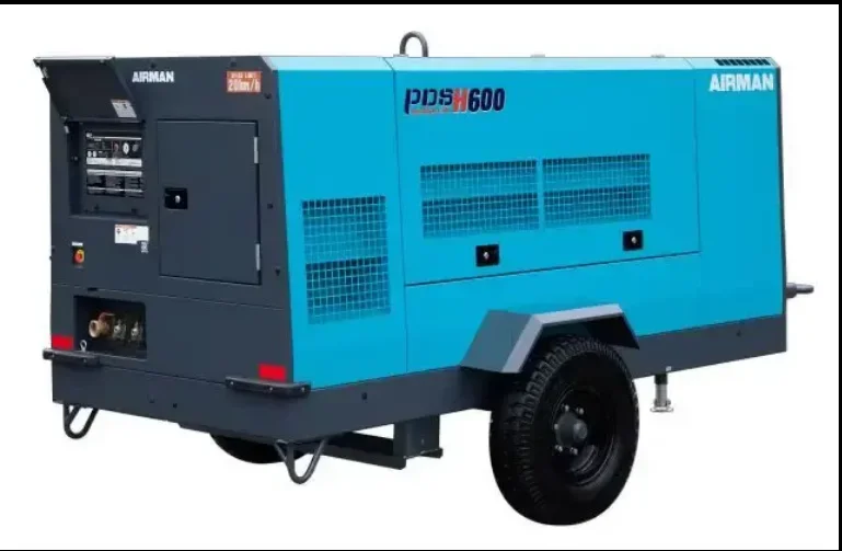 Airman PDS175S Automatic 5m3 7bar YANMAR  mechanical diesel screw air-compressor  for  blasting