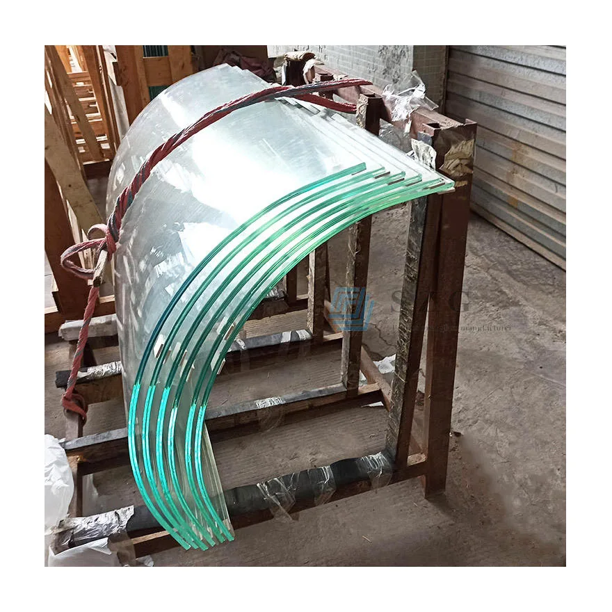 Top Quality Curved Bend Tempered Toughened Glass For Building Dome Skylight Roof Canopy Awning Ceiling
