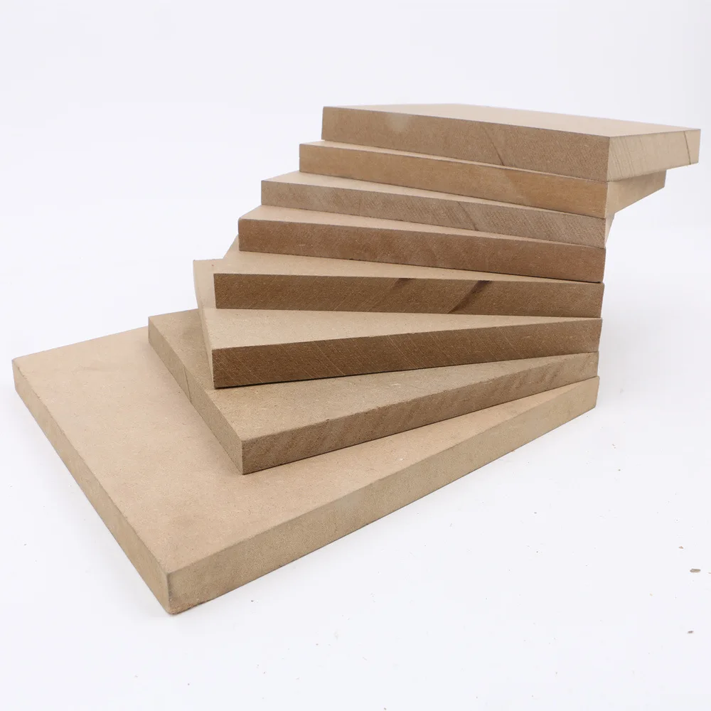 10mm 12mm 15mm 16mm 18mm 1220x2440mm Two Sides MDF Board for Decoration