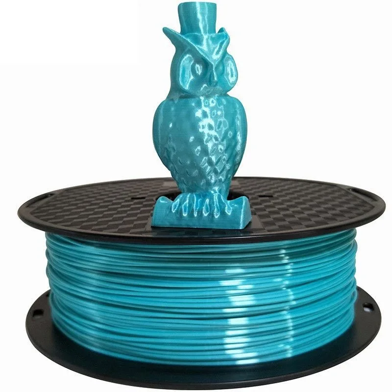 3D printer consumables  sky blue PLA silk consumables 1kg high gloss consumables