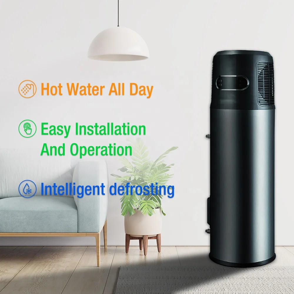 Gree Heat Pump All on One Glass Smart Water Heater Cooling Heating Air Source Heating Swimming Pool Space