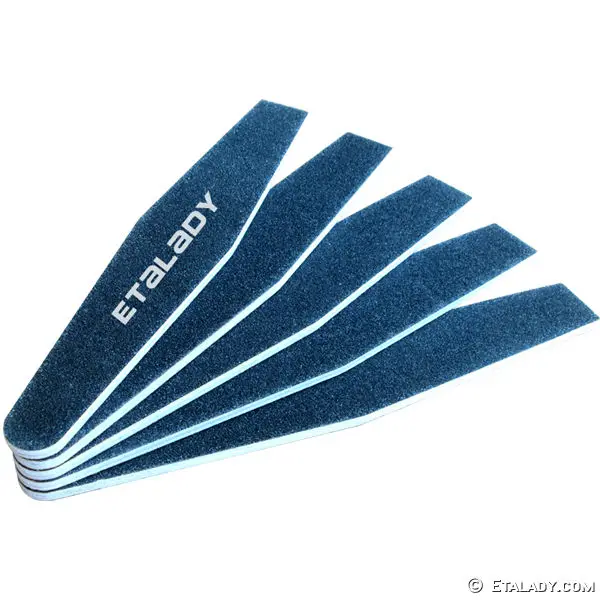 Etalady Professional Colorful Nail File Sandpaper Washable Emery Board