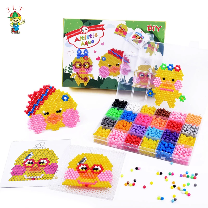 Высококачественные игрушки для рукоделия бусины в форме утки лалалафафан Детские креативные пластиковые Волшебные воды «сделай сам»