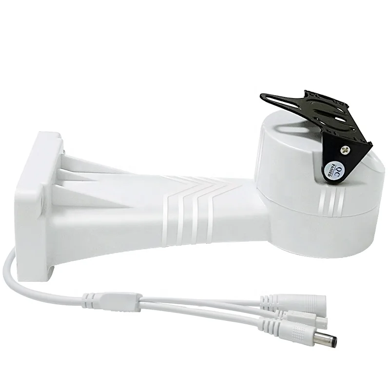 
12V Electric PTZ Auto-rotation Wall Mount Stand CCTV Security Camera Bracket RS485 Control for Analog AHD IP Bullet Camera 