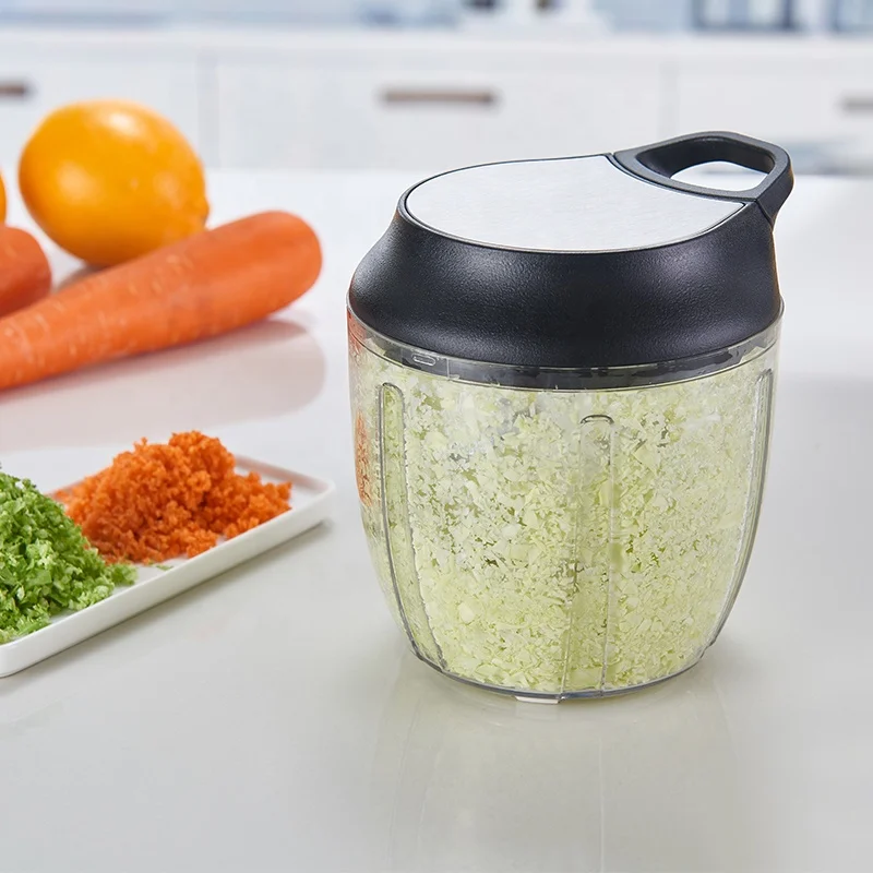 Ручной измельчитель для мяса овощей и льда 900 мл