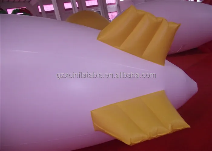Factory Best Custom Logo Printing InflatableHelium Blimp Airplane Or Airship Advertising Model  For Sale
