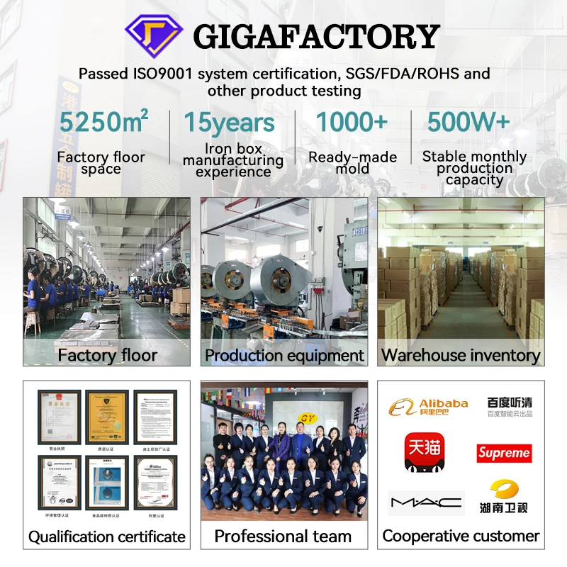 Manufacturers custom square food storage container biscuit tin can watch box metal packaging tin box