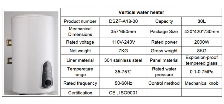 hot water heater