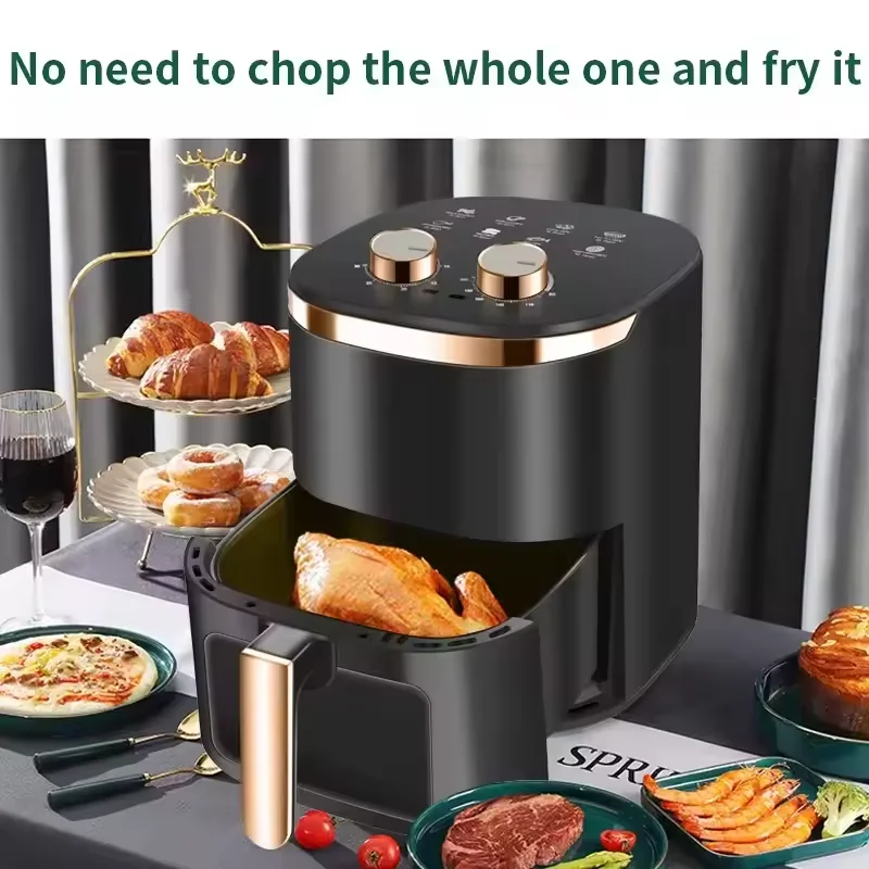 Visible air fryer home multi-function intelligent chip machine automatic electric fryer gift manufacturers direct foreign trade