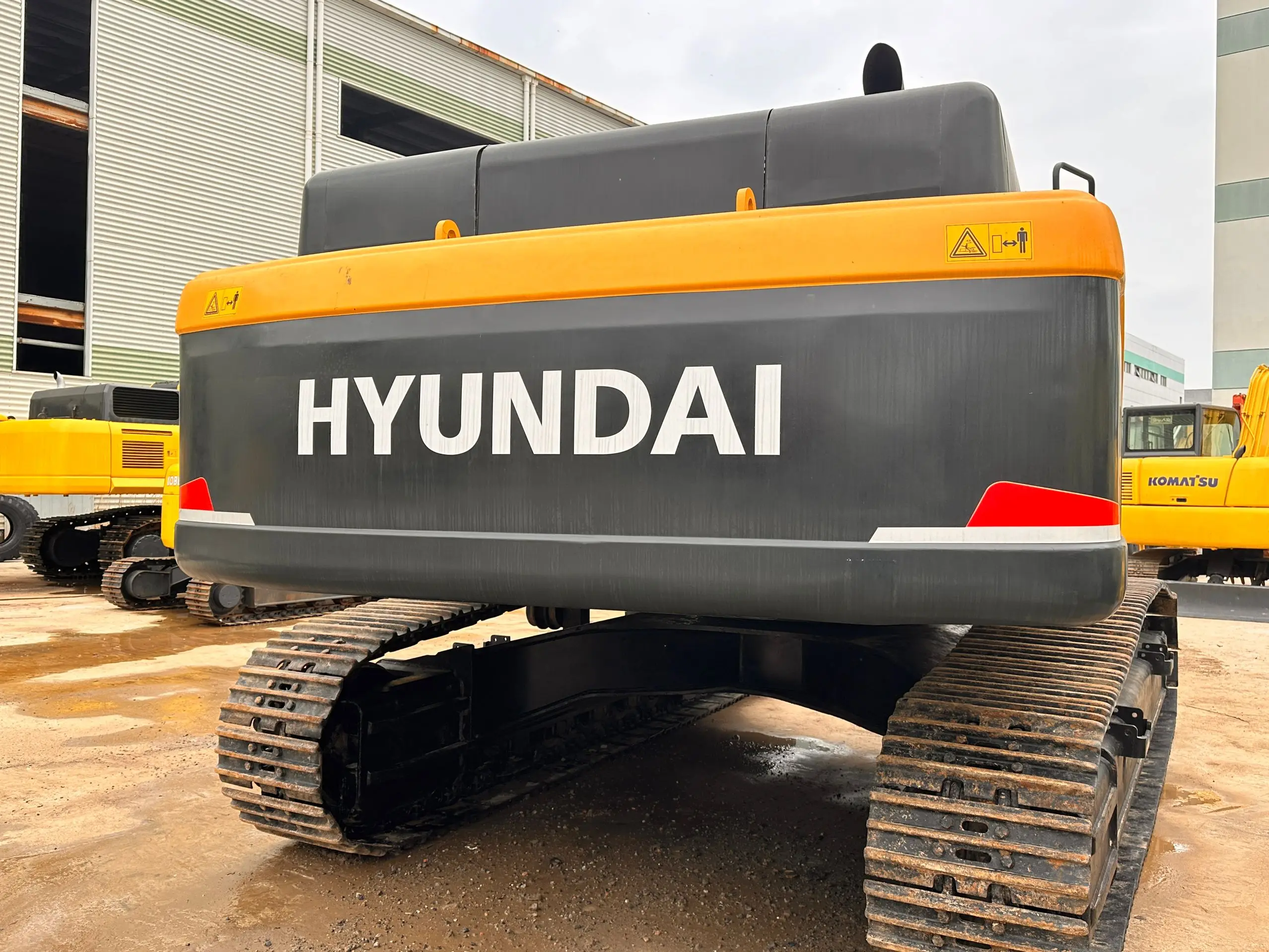 Хит продаж низкая цена Hyundai R385LC-9T 220LC-9S 210W-7 210lc-5 215C-9 оригинальный двигатель подержанные Гусеничные экскаваторы в 2018-2023 годах