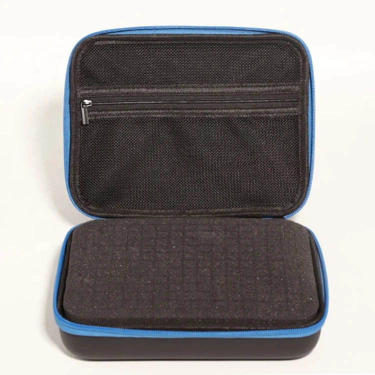 Custom hard molded eva carrying tool case with removable foam insert for small electronic devices