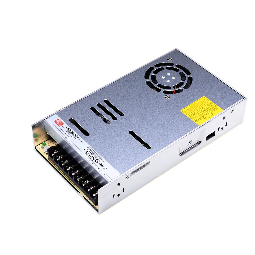 Импульсивный источник питания бренд Mean well представляет LRS-600-12 600W 12V 50A переменного тока в постоянный ток питания с одним выходом, закрытого типа импульсный источник питания светодиодного табло