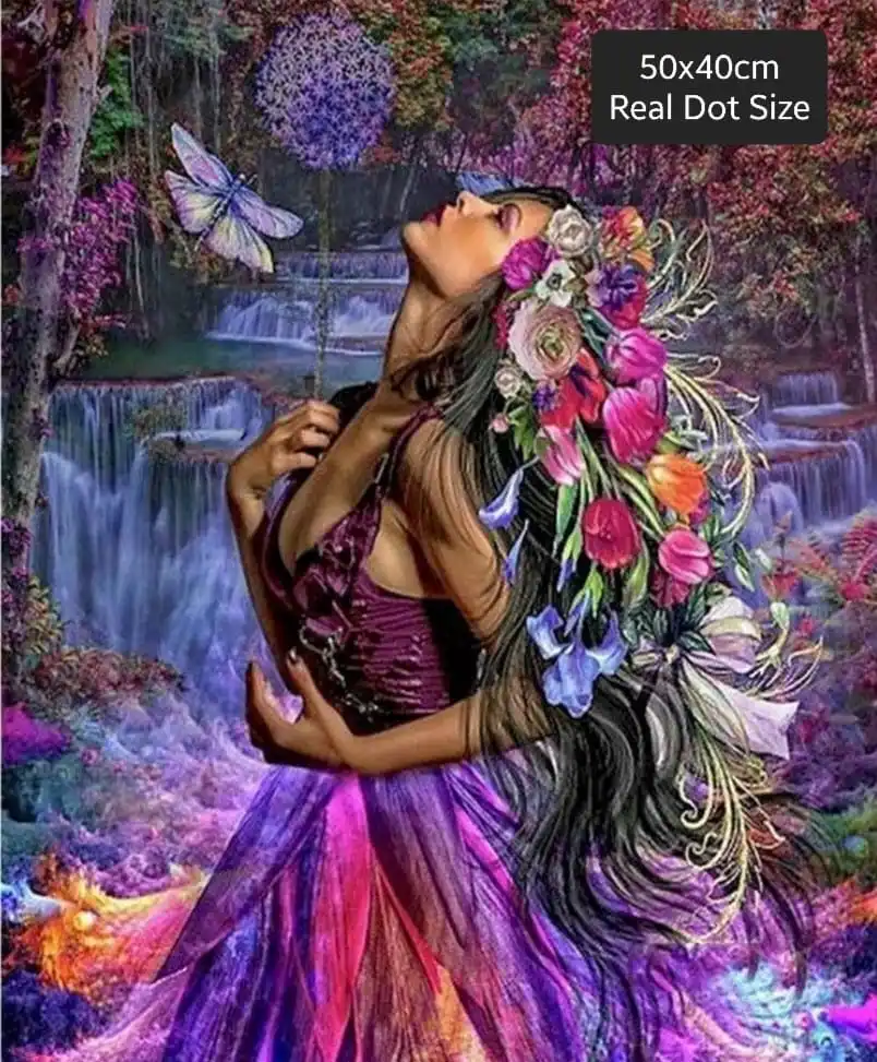 W-X114newest Handmade Wall Art Home Decoration 5D Diamond Painting diy Kit Full Drill art round wholesale 5D diamond painting