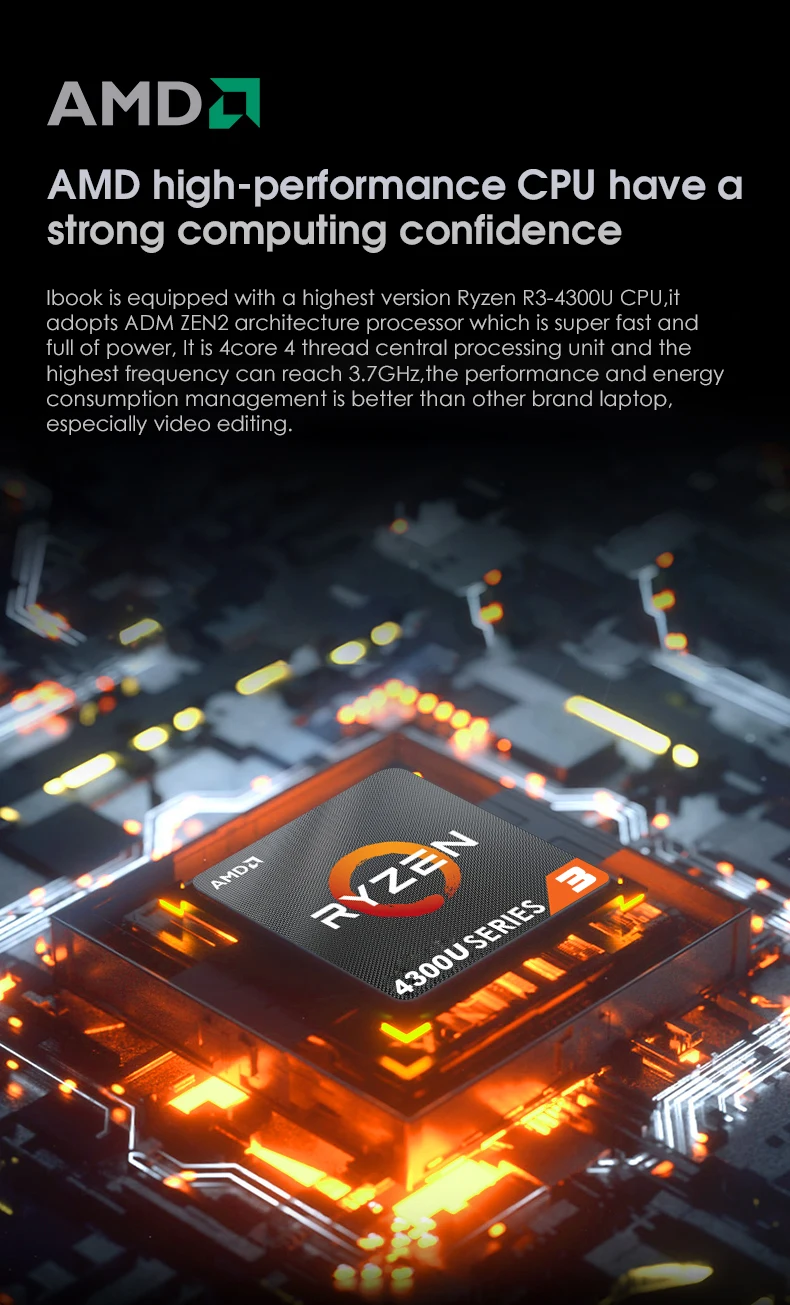 Новинка 2022 игровой ноутбук 15 6 дюйма Amd R3 4300U 3 7 ГГц четырехъядерный Type-C металлический Wi-Fi тонкий с узкими