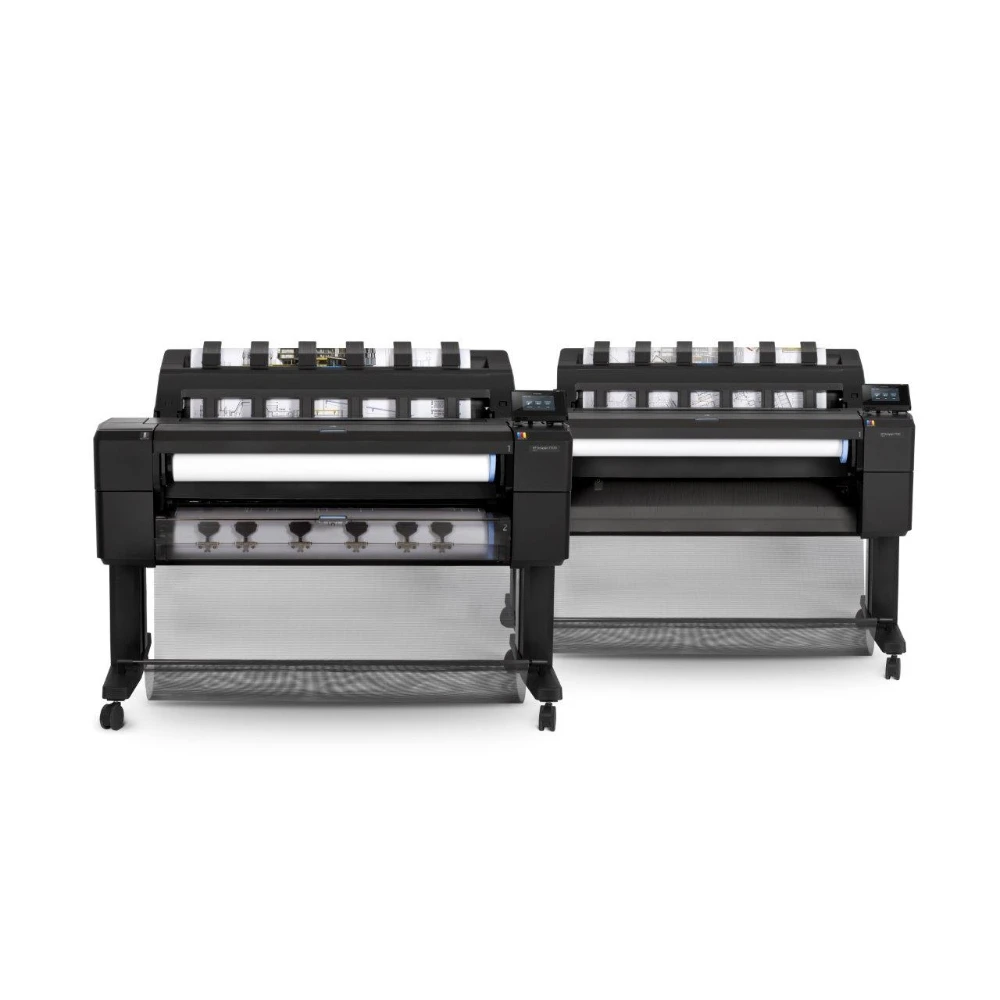 Высококачественный широкоформатный цифровой режущий плоттер A0 для HP DesignJet T1500 1530 двухрулонный 36-дюймовый 6-чернильный принтер