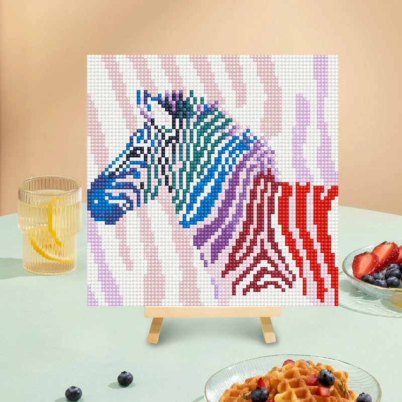 Wholesale New Design Diamond Paintings 5d 20*20 Diy Diamond Painting Animal Diamond Art Painting For Kids And Adults