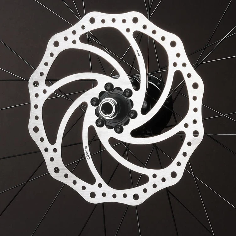 Custom Laser Cutting MTB Road Bike Metal Disc Brake Rotor