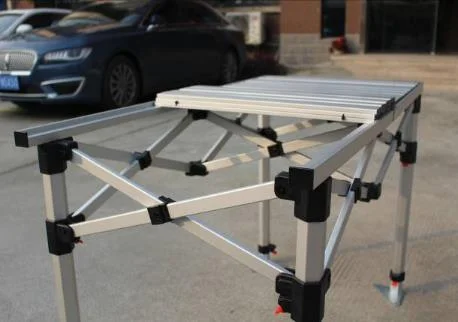 230x55cm high quality 40mm Aluminum  folding table outdoor party picnic table