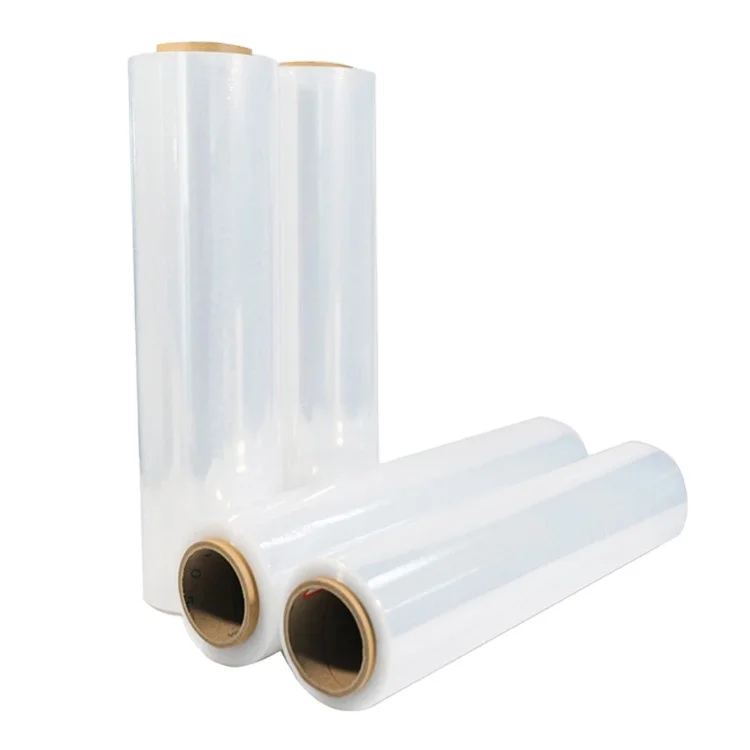 Fast Delivery Puncture Resistance Polypropylene Rolls PE Plastic Roll Stretch Film