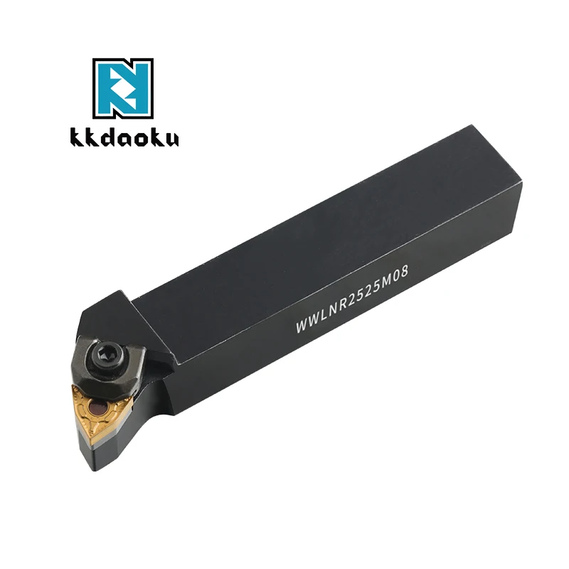 External Turning Tool Holder Cnc Lathe Turning Tool Holders Boring Bar External Internal Turning Tool Holder WWLNR2525M08