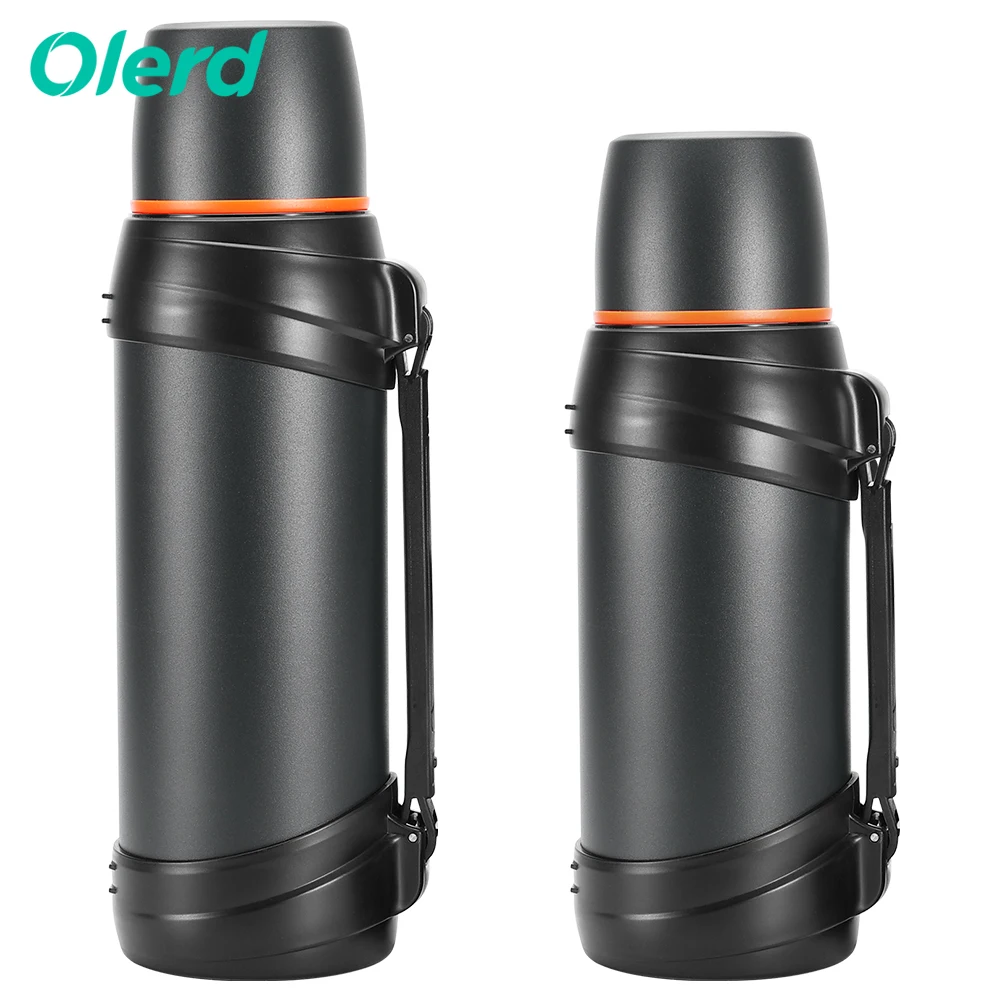 2L 2.5L Outdoor Double Layer Stainless Steel Travel Pot 1 Gallon Water Jug Thermos