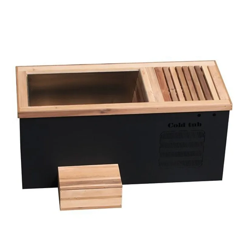 outdoor  Wood Sauna Bucket Ice Barrel Tub Bath And Ice Bathtub  portable ice bath tub