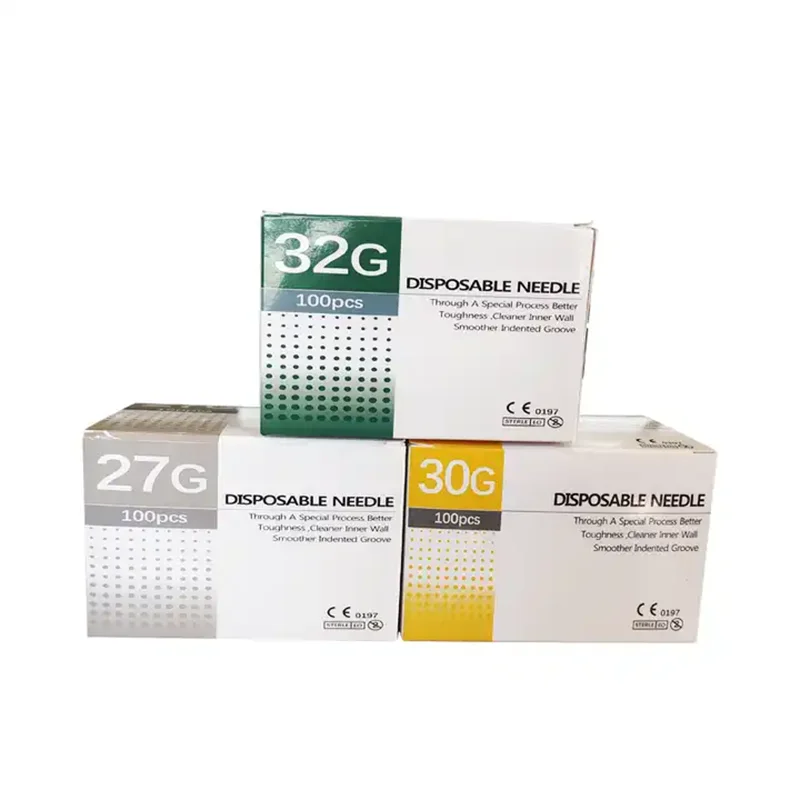 Disposable Aseptic Individual Packaging Medical Sharp 30g 32g 34g 4mm 6mm Syringe Needle