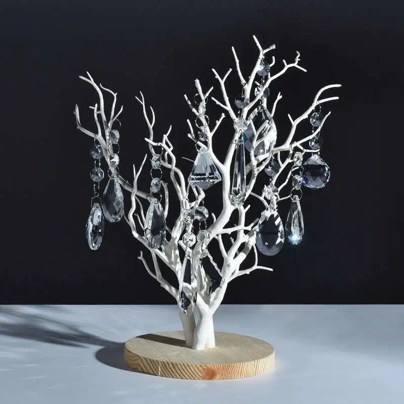 Honor of crystal Crystal Chandelier Prism Pendants Acrylic Beads Ceiling Curtains with Crystal Ball Event Drape