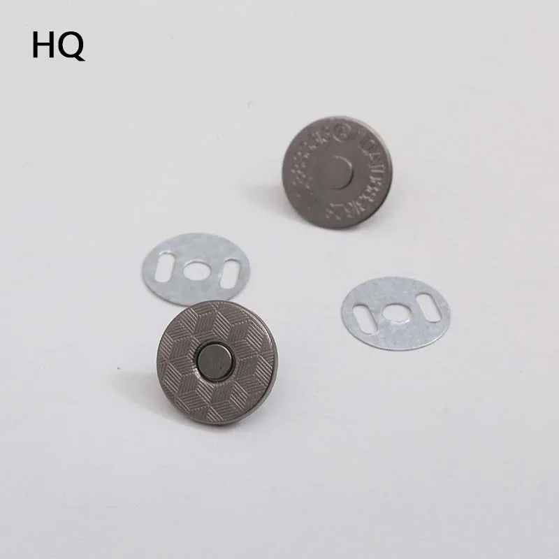Wholesale Handbag Hardware 14mm*1.8mm Thin Magnetic Snap Round Magnets Button For Clothing Handbag