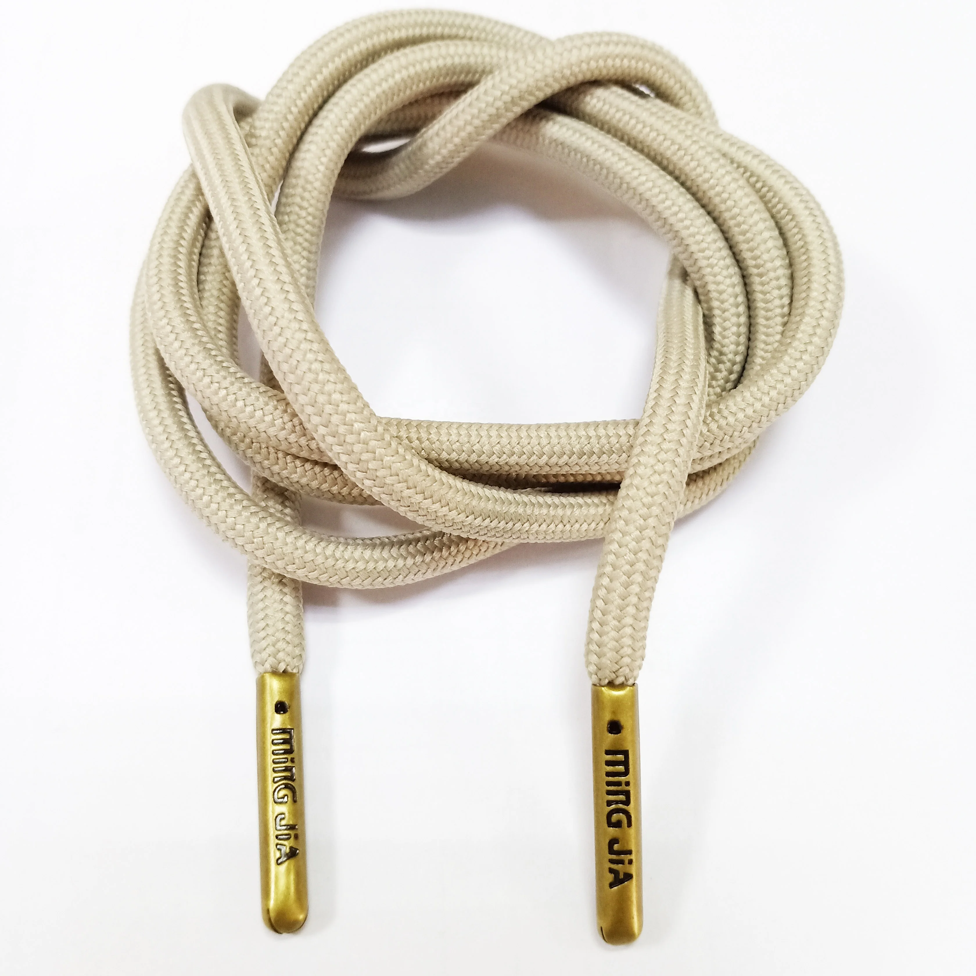 Custom 3mm 4mm 5mm 6mm  Drawcord Braided Polyester Rope Hoodie Drawstring Cordon