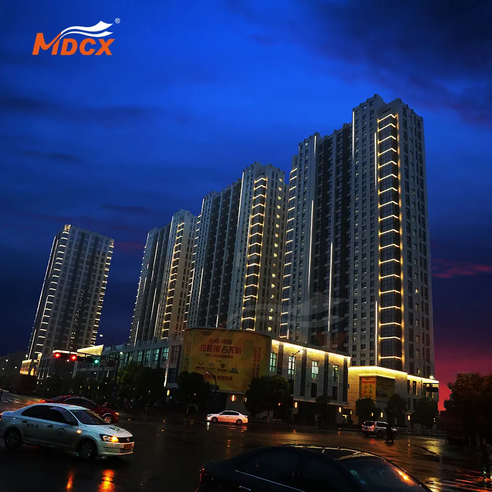 24v 9w string curtain led moudle 3535 linear waterproof colorful city light