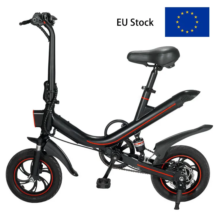 High Quality 36V 7.5Ah Lithium Battery Ebike 12 Inch Electric Bicycle Folding City E-bike