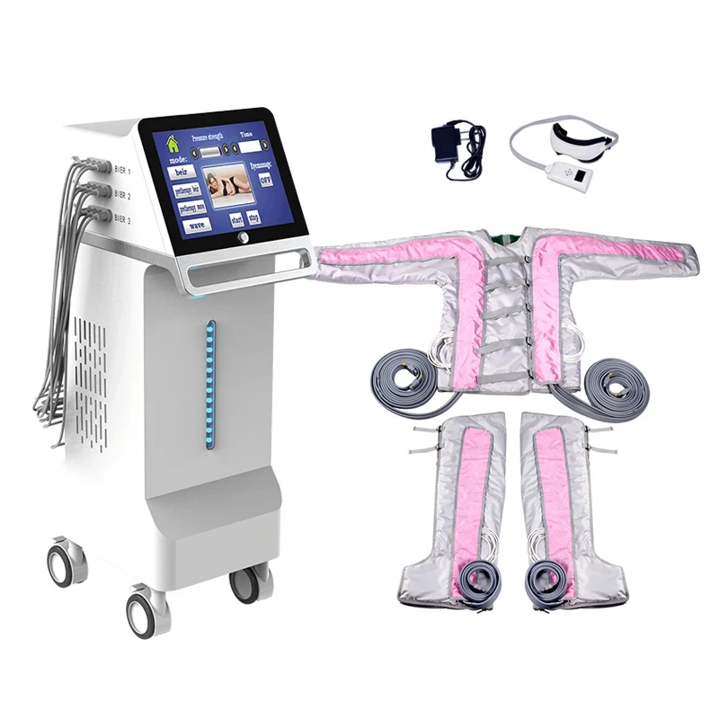 pressotherapy  lymphatic drainage machine 3 in 1 equipment trouser lymph drainage massage machine