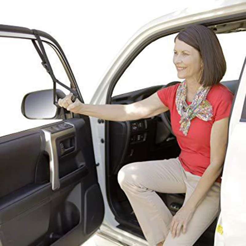 Automotive Standing Aid Adjustable Safety Vehicle Support Handle Portable Nylon Car Assist Device Handle Grip Strap