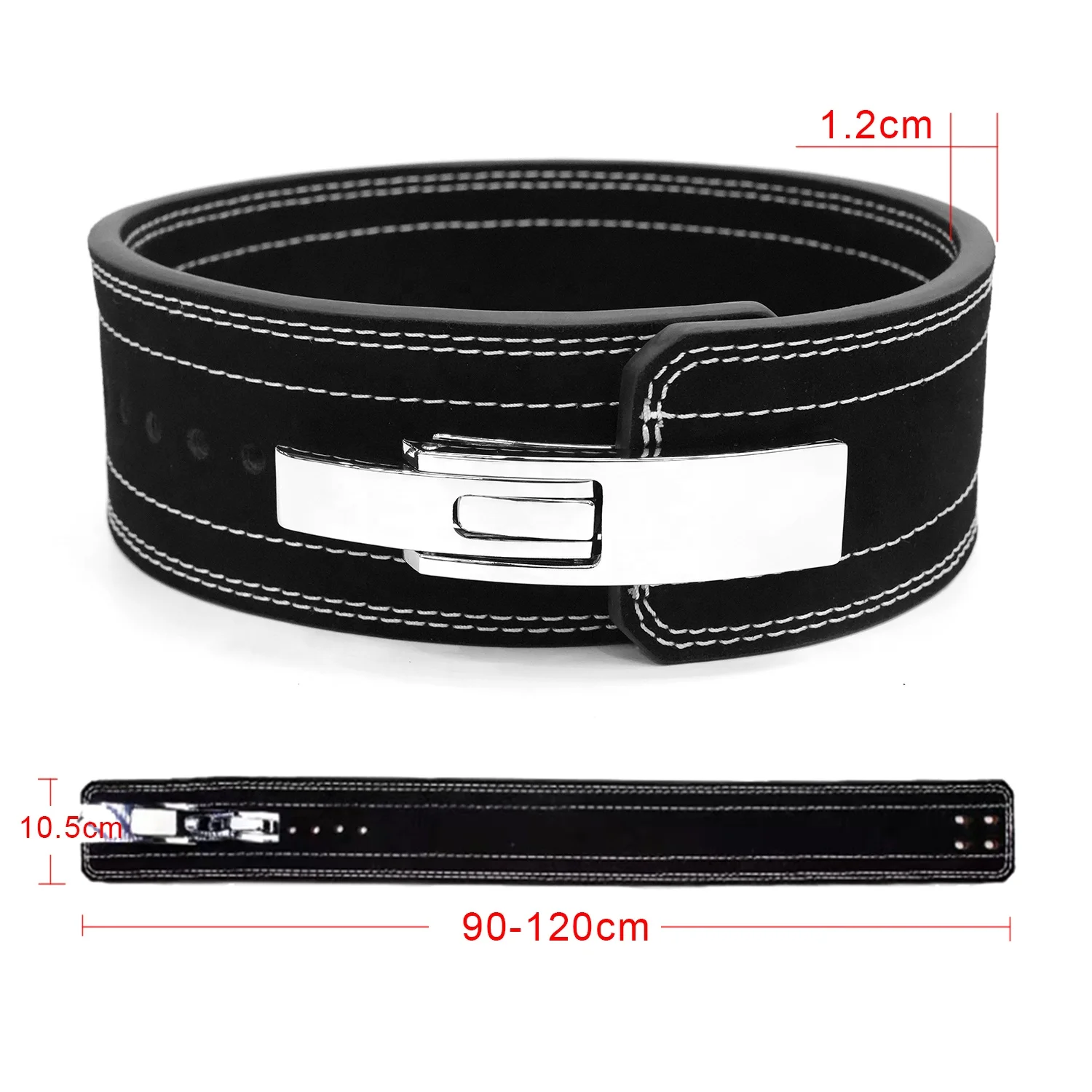 Ремень для тяжелой атлетики из воловьей кожи