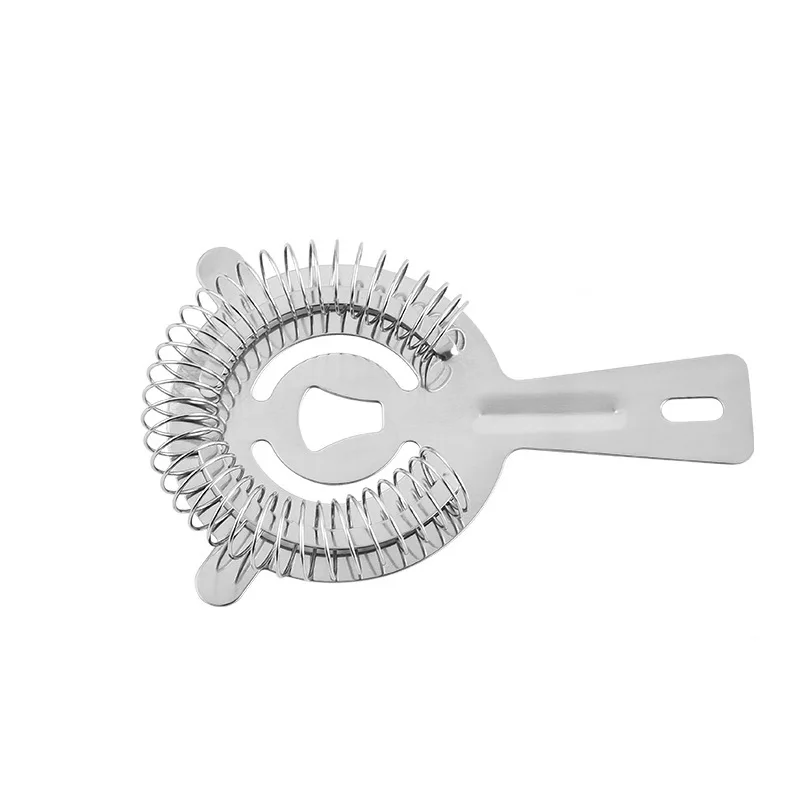 High Quality 304SS Food Grade Bartending High Density Spring Bar Tool Drink Strainer Bar Accessories Strainer Ice Strainer