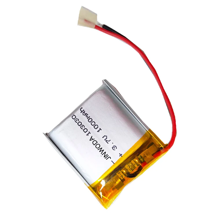 3.7V polymer lithium battery rechargeable 103030 universal warm handbag breast pump custom 1000mah battery cell