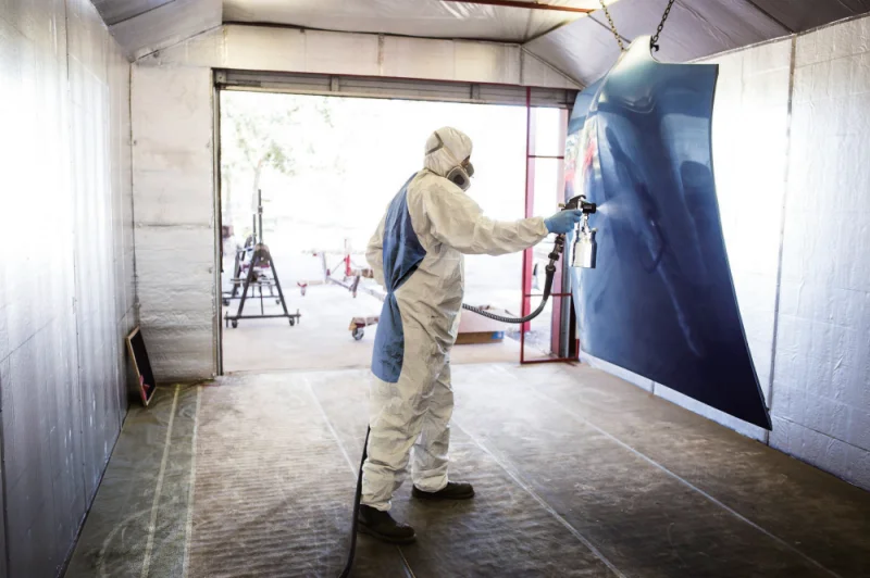 Factory Wholesale Microporous Film Coverall with SMS breathable back Similar to 3M 4540