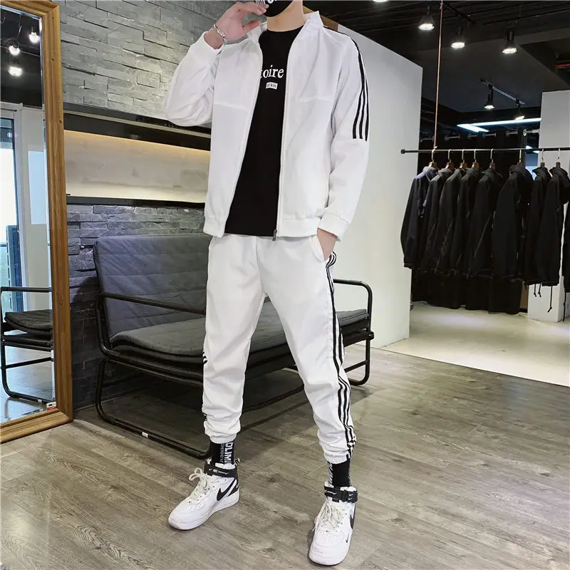 New High quality Man jacket tracksuits Windbreaker training suit men vintage nylon windbreak tracksuit