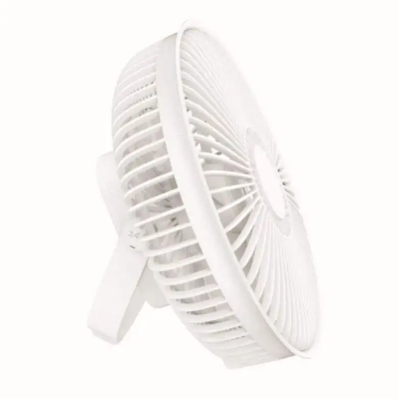 The New Portable Usb Rechargeable Fan Outdoor Camping Night Light Cordless Ceiling Fan Portable Desktop Office Small Fan