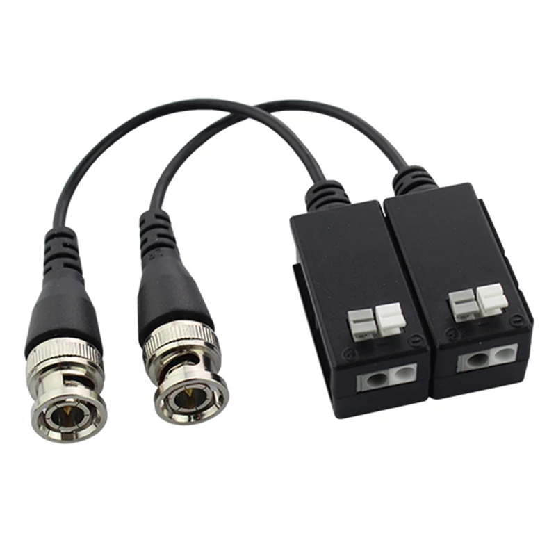Black video balun best price rj45 video balun cctv camera video balun
