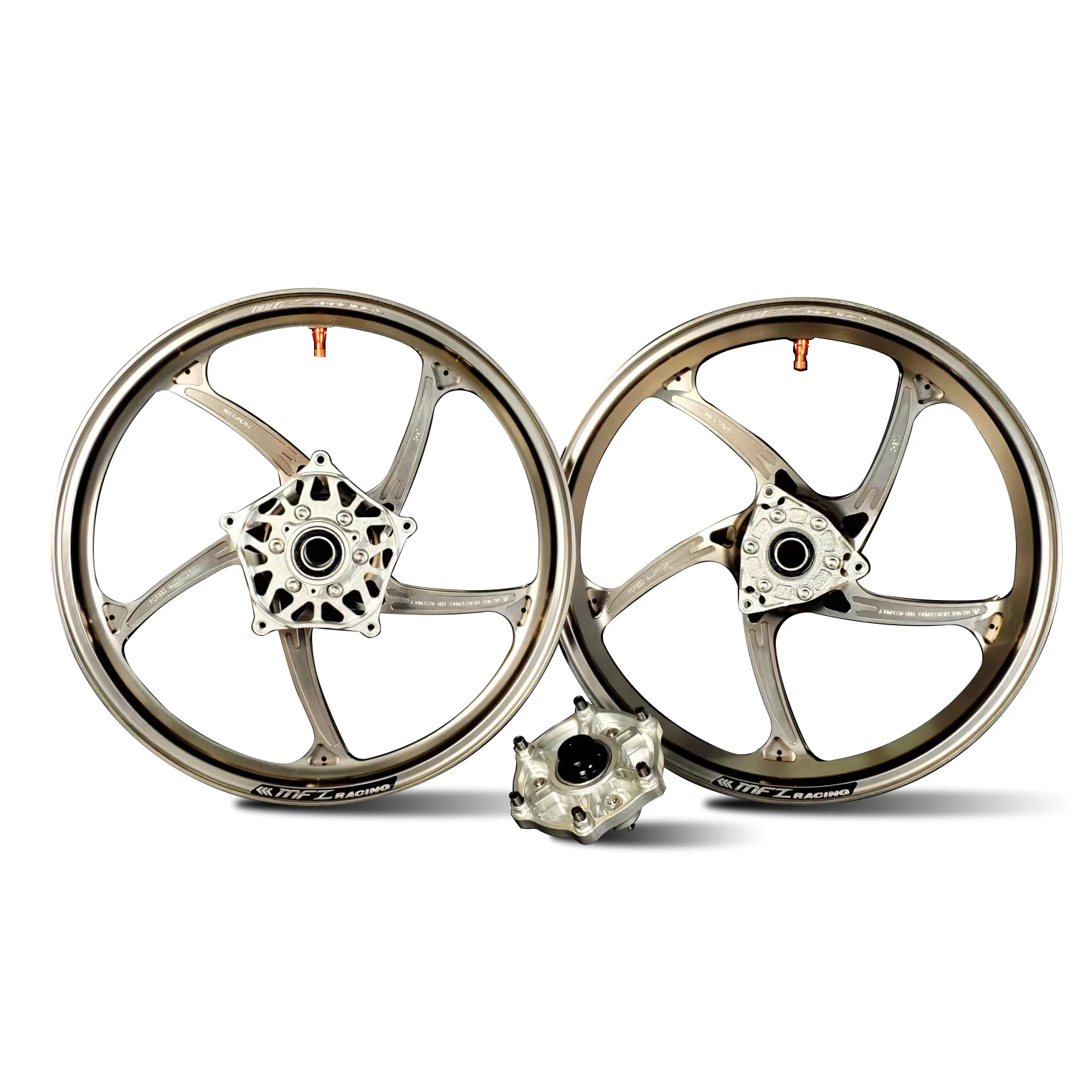 FMZ custom 2.75*17 thailand anodized motorcycle front/rear light tires wheels rim tk 17 inch