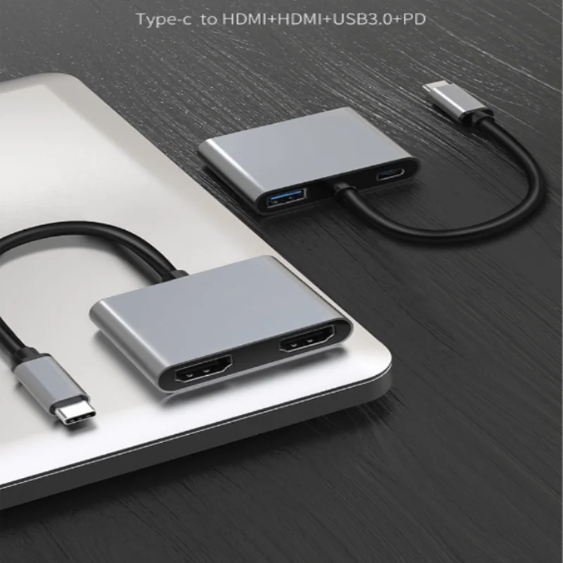 Docking USB C 4 in 1 USB Hub 4 Port with HD-MI+ USB 3.0 * 3+ PD port 1 buyer