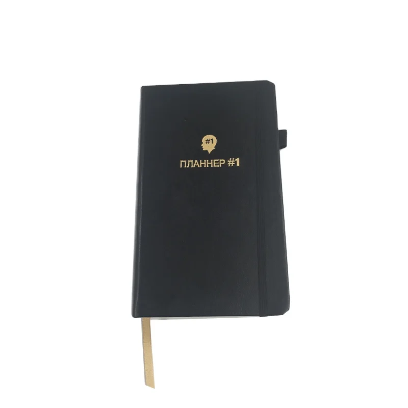 Custom A5 Paperback Notebook Journal Luxury Book Litchi Pattern Leather Soft Cover Paper Paper Paperboard Printing