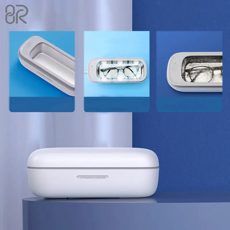 Ultrasonic Cleaning Glasses Jewelry Cleaning Machine Home  Braces Makeup Brush Portable Ultrasonic Cleaner For Jewelry Cleaning