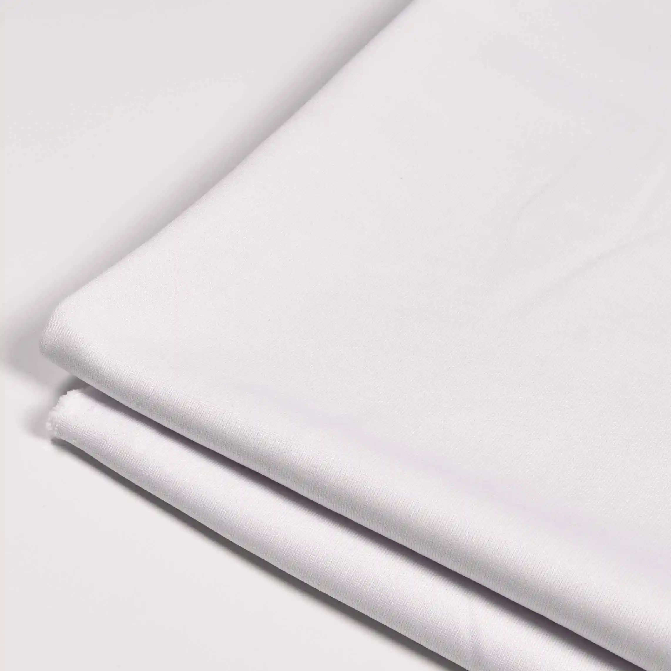 Quick Dry Knitted Solid Interlock Sports Fabric  Material Interlock Fabric For Sale For Digital Print Sportswear