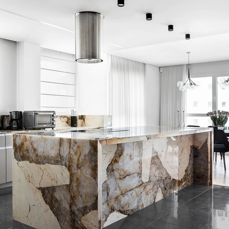Wholesaler Pandora White Marble Slab Patagonia Quartzite Slab Tile Natural Luxury Stone Brazilian Pandora Granite